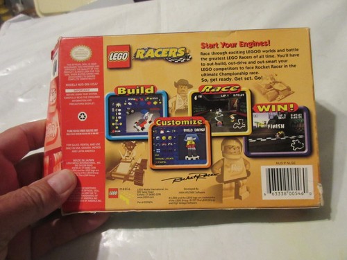 LEGO RACERS NINTENDO 64 1999 Authentic Cartridge - Cartridge Manual & BOX TESTED - Bild 5 von 21
