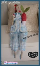 poupée Tilda jardinière