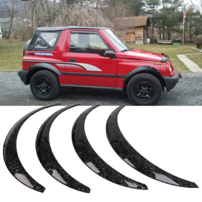 Car Fender Flares Extra Wide Body Wheel Arches Kits For Chevy Geo Tracker LSi