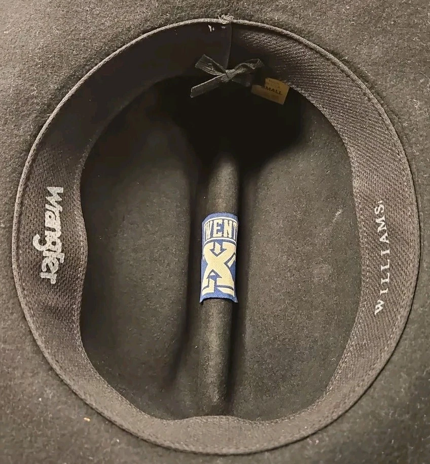 Authentic Wrangler Twenty X Womens Cowboy Hat, 100% Wool Size Small, Made in USA - Image 3 of 4