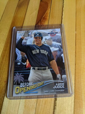 2018 Topps Opening Day Before Opening Day Aaron Judge Yankees BOD-AJ