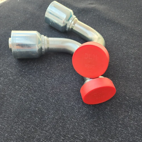 16N71-16-16 1" to 1" 90° SAE Code 62 6000 PSI Long Flange, J Series