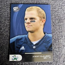 2010 Press Pass Target Exclusive #TAR-2 Jimmy Clausen Notre Dame Football Card 