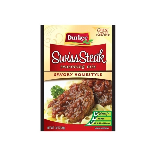 Durkee Swiss Steak Seasoning Mix 1.37 Ounces Pack of 6 1 for sale online eBay