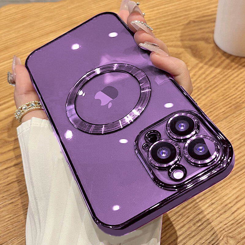 NEW'C MagSafe Hülle IPhone 16 - Stoßfest Mit Umhängeband Himmelblau