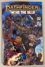 Pathfinder Wake the Dead Ashcan Edition VF/NM Dynamite Entertainment Paizo