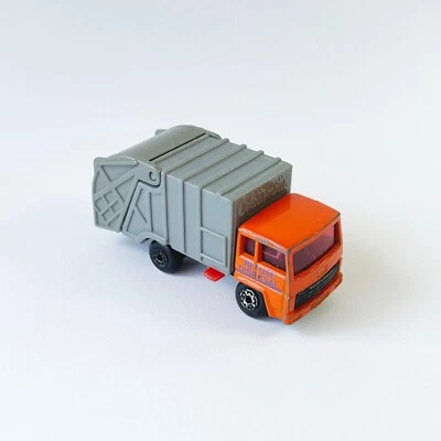 Vintage Matchbox Colectomatic Refuse Dump Truck No. 36, Orange Gray. 1979 - image 1 of 4