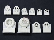 Plus Model 1/72 Wheels for Martin PBM-5 Marin...