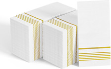 400 Pack Paper Napkins, 3-Ply Guest Towels Disposable Dinner Napkins, Soft an...