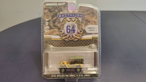 "Battalion 64" Series 1, Set of 6 Pieces 1/64 Diecast Models By Greenlight 61010 - Picture 9 of 29