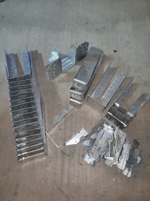 #ad 48x Huge Lot Of Simpson Joints Hangers And Brackets $350.00