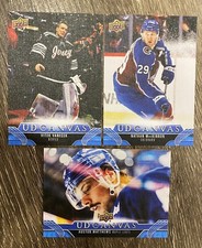 2023-24 Upper Deck Series 2 Canvus Lot Auston Matthews Nathan MacKinnon