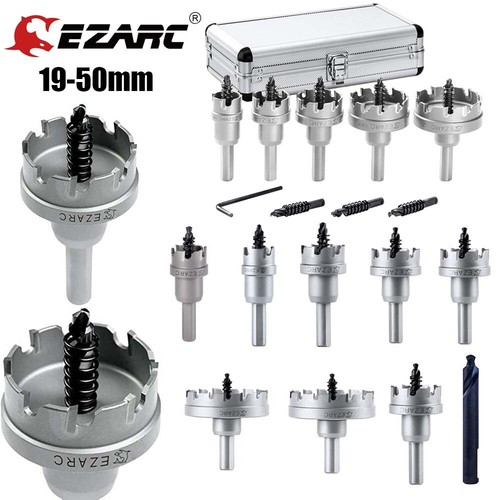 EZARC Carbide Hole Saw Set Stainless 