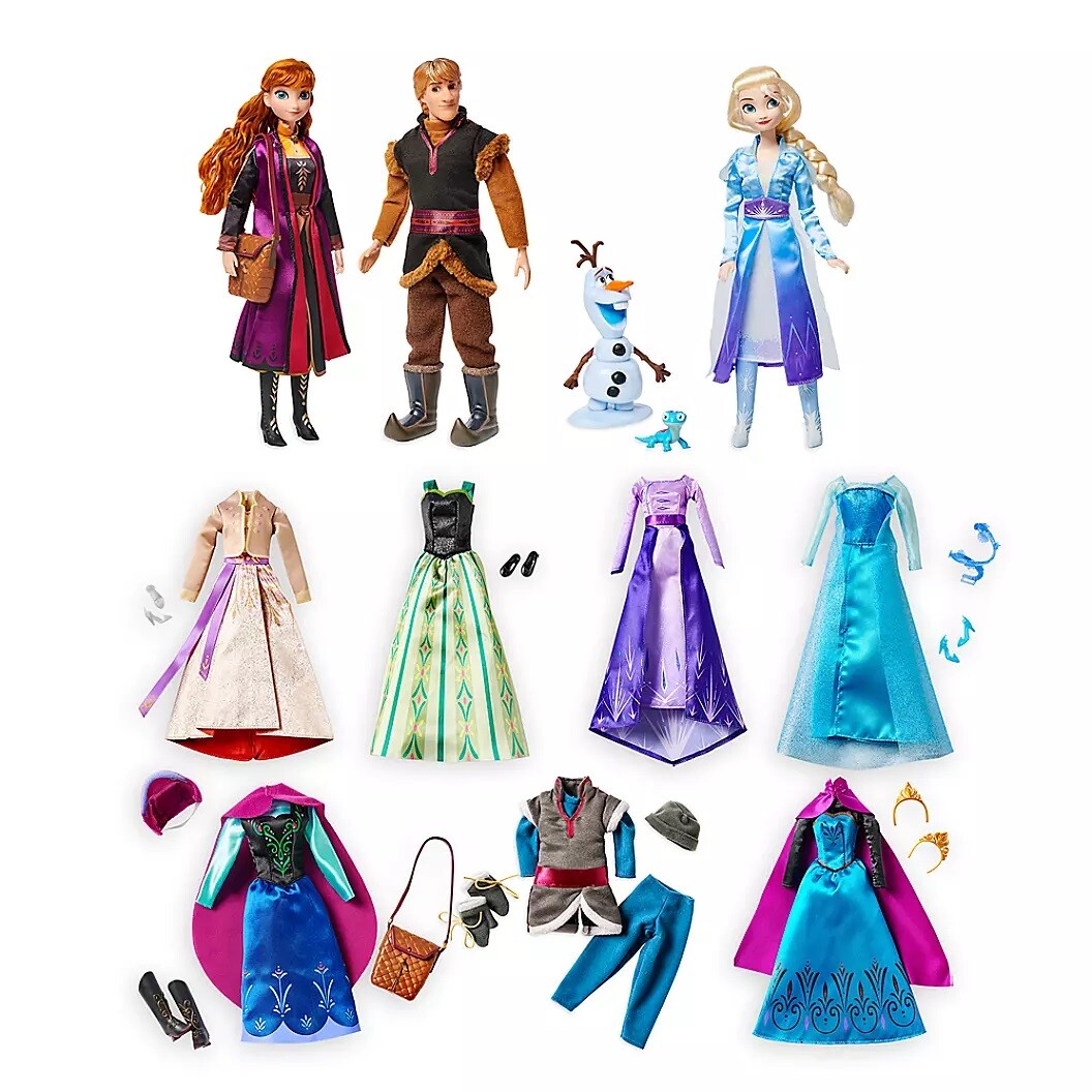 Disney Store - Frozen Fashion Doll Deluxe Gift Set 12