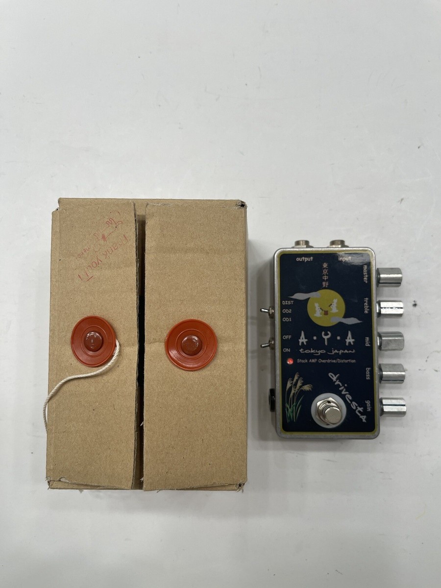 AYA Tokyo Japan Drivesta Stack Amp Overdrive Distortion AYA Tokyo Japan Drivesta Stack Amp Overdrive Distortion