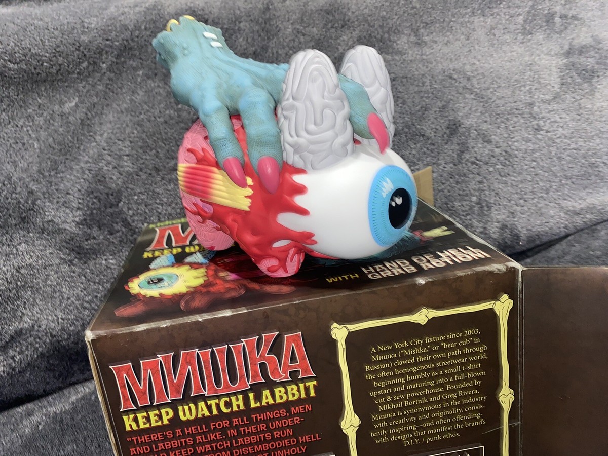 その他 keep watch boogie man cure toys xmishka NEW KEEP WATCH GID MISHKA x KOZIK KIDROBOT LABBIT SIGNED