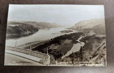 Vintage RPPC "Gorge of the Columbia River Oregon" Postcard