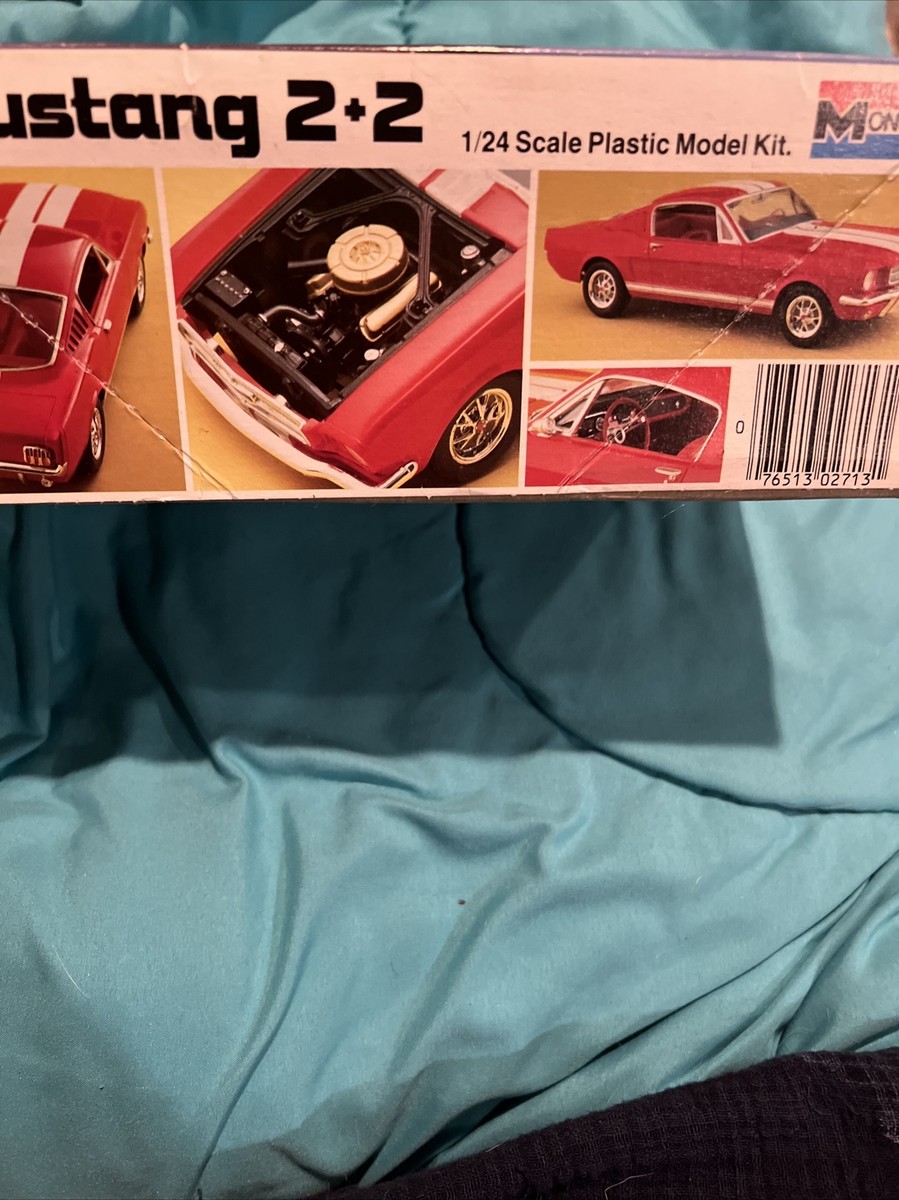 Vintage Monogram 65 Mustang 2 + 2 Model Kit #2713 | eBay
