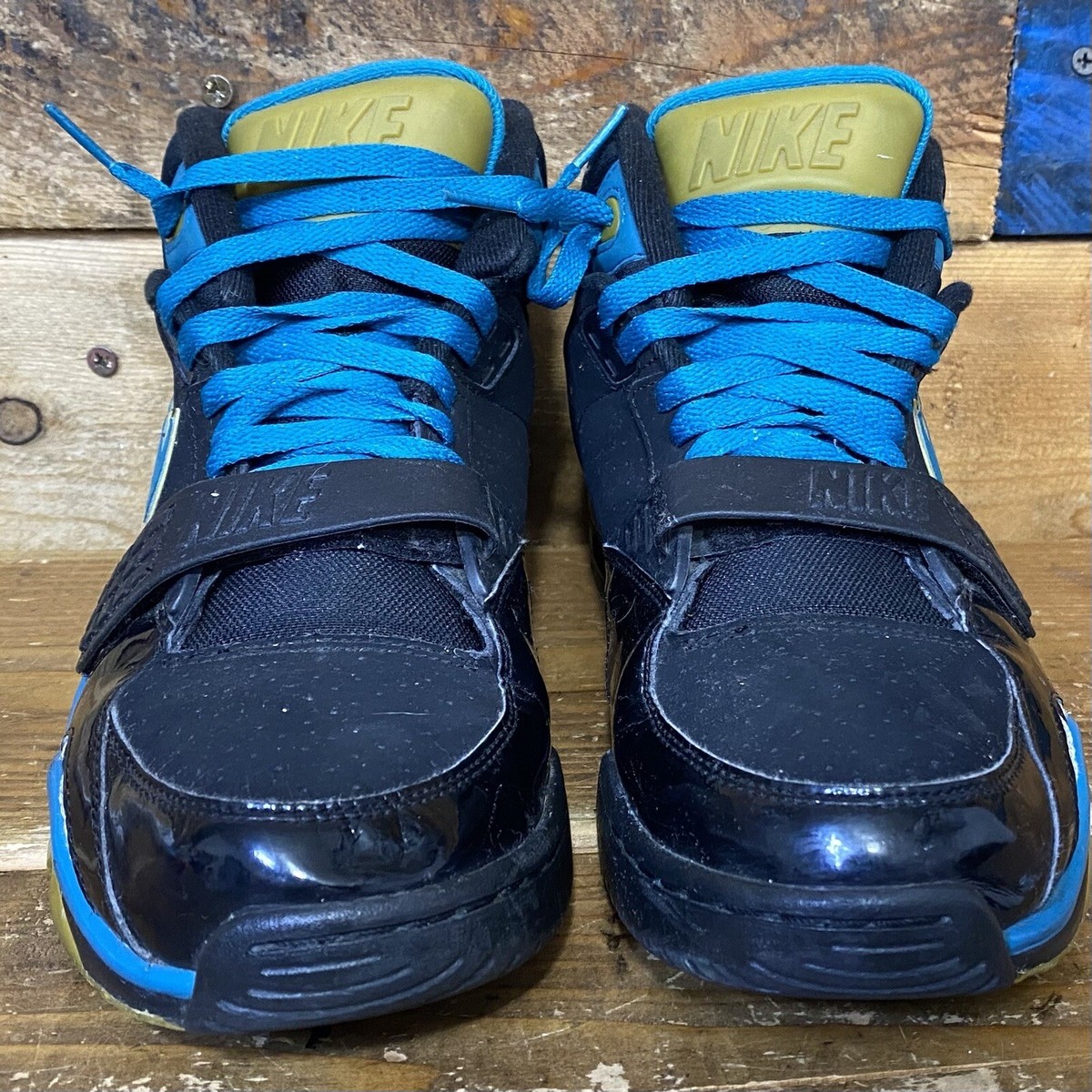 2013 Nike Air Trainer II Jacksonville Jaguars Sneakers  Sz7 Las mejores ofertas en Nike Air Trainer Sc 2 Qs Nfl Jaguars  main image 4