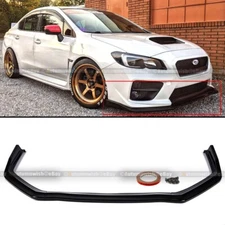 For 2015-2021 Subaru WRX STi CS Style JDM Matte Black Front Bumper Lip Splitter