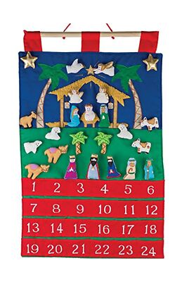 Nativity Fabric Advent Calendar (Countdown to Christmas)