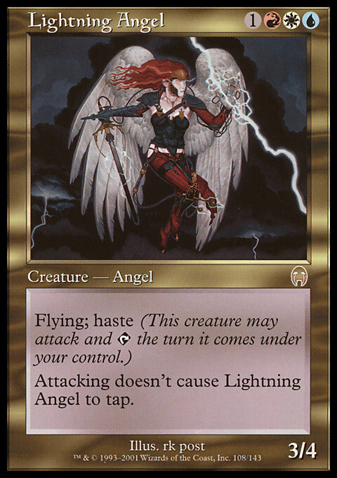 MTG Magic the Gathering Lightning Angel (108/148) Apocalypse LP