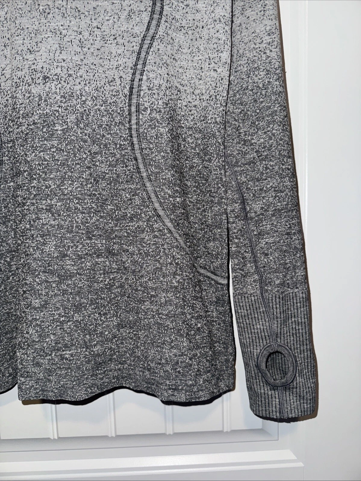 lululemon swiftly tech long sleeve ombré dark cast shirt