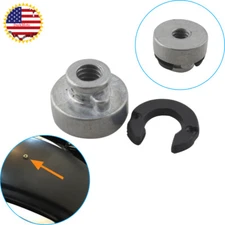 Motorcycle Rear Fender Seat Nut 1/4"-20 Threaded Nut Fit For Harley Mount Bolt