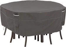 Classic Accessories Ravenna 94"DIA x 23"H, Dark Taupe/Mushroom/Espresso 