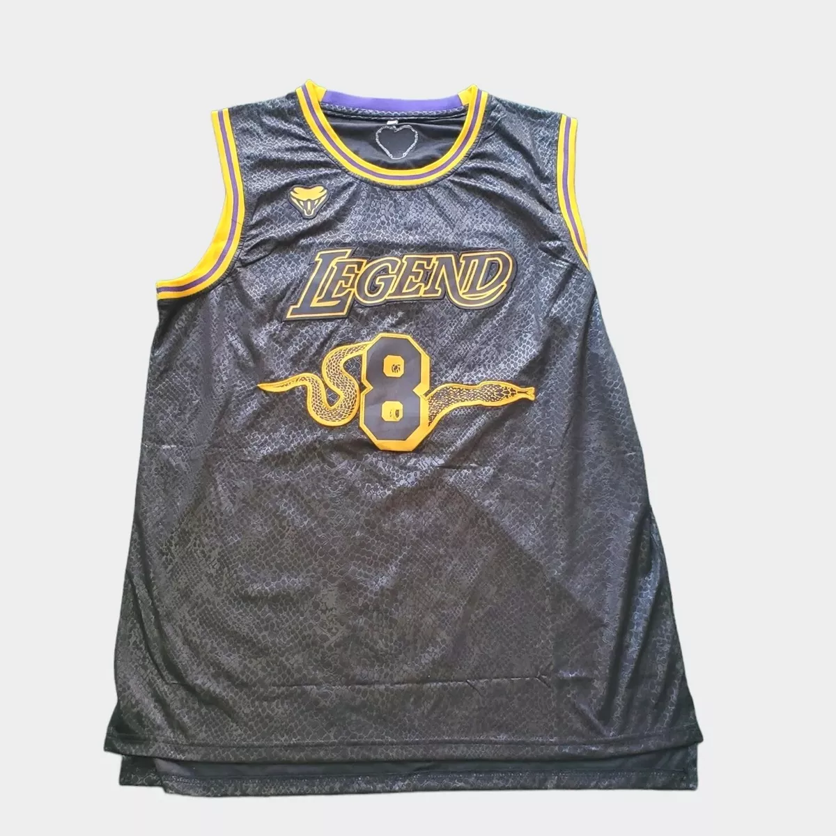 Kobe Bryant Los Angeles Lakers Jersey Black snake skin – Classic Authentics