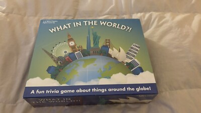 What in the World Trivia Educational Game Things Around the Globe 2017 NEW