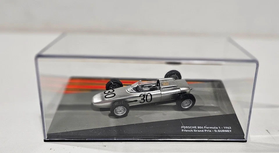 PORSCHE 804 F.1 - 1962 - FRENCH GRAND PRIX - PILOTA D. GURNEY - Immagine 2 di 4