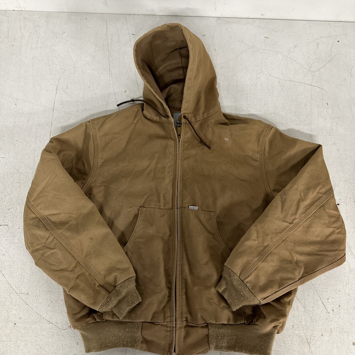 Vintage Carhartt JR106 Sz M Thermal Hooded Jacket 80s USA Vintage Carhartt JR106 Sz M Thermal Hooded Jacket 80s USA