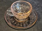 Set of 3 Mosser Jennifer Miniatures Pink Cup & Saucer Sets + 1 Ice Cream Glass — photo 7