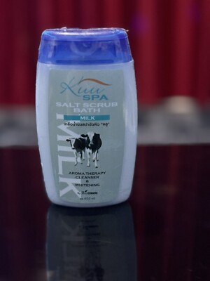 KUU SPA SALZ HAUT KÖRPERPEELING BAD MILCH AKNE, DUNKLE FLECKEN, KNÖCHEL, KNIE 450ml