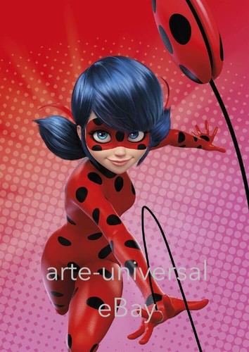 50 PACKS - Miraculous Ladybug 4 Super Heroez Team PANINI 2021 - Picture 8 of 9