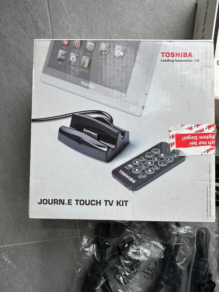 Toshiba Journ.E Touch Tablet  & OVP | Retro Media Player WLAN SD - Bild 4 von 4