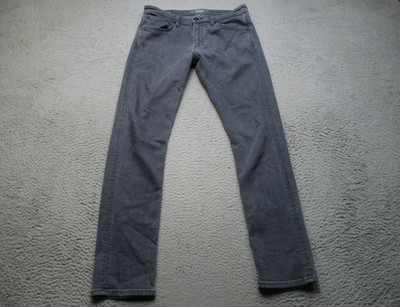 Revtown Decade Denim Jeans Mens 33x32 Gray Tapered Stretch Casual