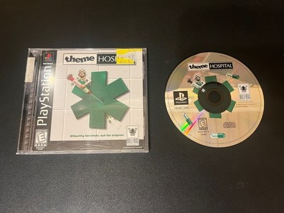 Theme Hospital (Sony PS1) Game COMPLETE CIB with Manual, Reg Card *TESTED*