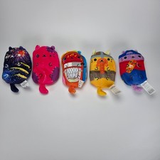 Cats Vs Pickles Plush Toy Lot of 5 Jukebox Viking Skater Fireworks Zombie