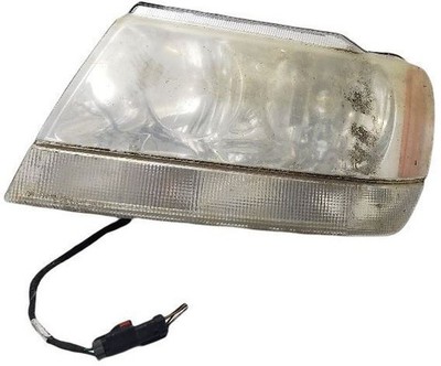 Driver Left LH Headlight Crystal Clear 1999-2004 JEEP GRAND CHEROKEE Tested OEM