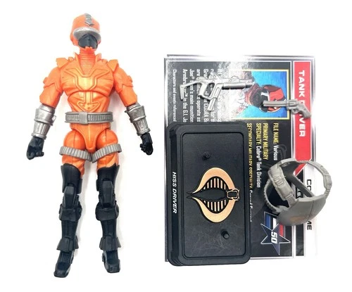 Hasbro G.I.Joe 50th Anniversary Silent Strike Hiss Driver Loose Complete 3.75"