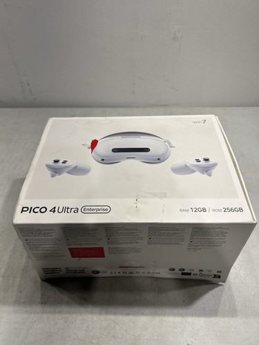 PICO 4 Ultra Enterprise VR Headset White 12GB RAM 256GB Open Box