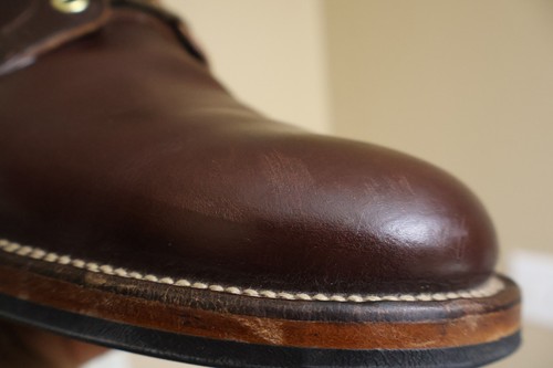Viberg 2030 Service Boot (unlined) - Stamped size 10E - Brown CXL - 第 6/17 張圖片