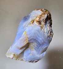Lost Blue Agate Vintage Specimen/Slab   Old Stock   15.6 grams  SAB019