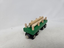 Brio World Wooden Railway Timber Log Flatbed Cargo Train Tank Engine GUC
