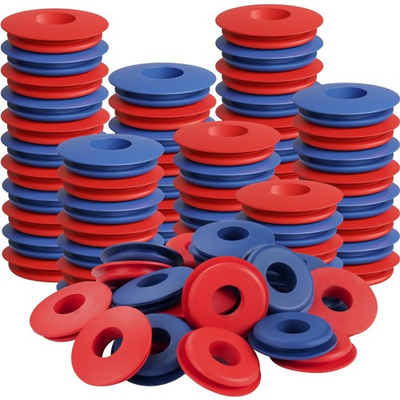 #ad #ad 100Pcs Rubber Glad Hand Seals 50 Red amp; 50 Blue Washers Grommets Gaskets $37.79