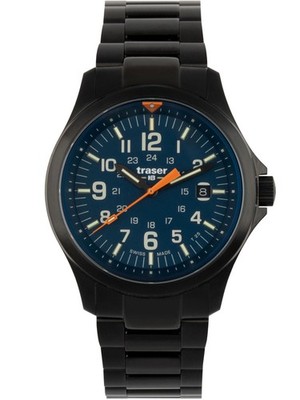 Traser H3 111070 Mens Watch P67 Officer Pro Blue 42mm 10ATM