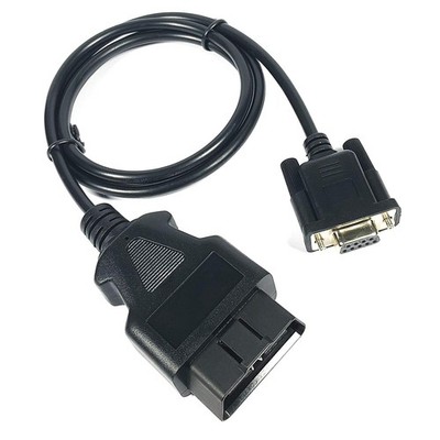 innomaker DB9 to OBD2 Cable RS232 Female Port Male OBDII 1DB9-OBD-B, Black 