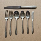Gorham Sterling Silver Lyric Pat.1940 Flatware Set - Over 202 Grams (6.5 Ozt) #1